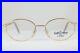 Great Vintage Gold & Wood 324 New 22k Gold Plated Eyeglasses Made In France