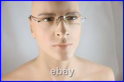 Great Vintage New Nos Dunhill 832 Rimless Eyeglasses Made In France