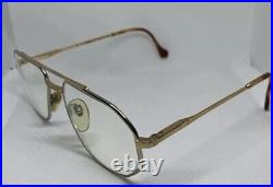 HENRY JULLIEN RITZ Gold Filled 40/000 Vintage Men's Frame Eyeglasses Rare France