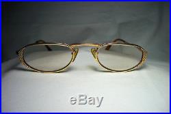Henry Jullien eyeglasses cat's eye round oval gold filled frames women's vintage