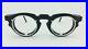 IDC Vintage Frame, Striking glasses with round lenses, men Model 768 matt black
