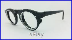 IDC Vintage Frame, Striking glasses with round lenses, men Model 768 matt black