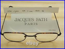 Jacques Fath Aviator Eyeglass Display Case with 3 each JF 554 Frames Vintage