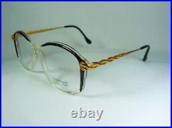 Jacques Fath, luxury eyeglasses, Gold plated, oval, square, women's, frames, NOS
