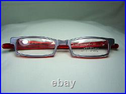 Jean Francois Rey eyeglasses square frames, men's, women's, ultra vintage, NOS