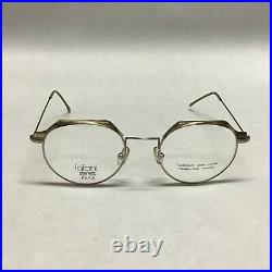 Jean Lafont L110 45-19-130 Silver Tortoise Design Eyeglass Vintage French Frame