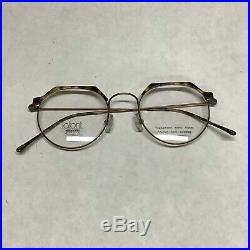 Jean Lafont L-110 45-19-130 Bronze Tortoise Design Eyeglass Vintage French Frame