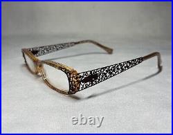 Jean Lafont Paris Eyeglasses Lattice 50-14-133 Tresor 520 Gold Discontinued