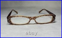 Jean Lafont Paris Eyeglasses Lattice 50-14-133 Tresor 520 Gold Discontinued