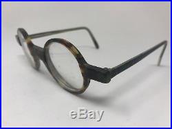 Jean Lafont Vintage Eyeglasses France Genie 48mm Horn Marble PB53