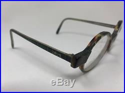 Jean Lafont Vintage Eyeglasses France Genie 48mm Horn Marble PB53