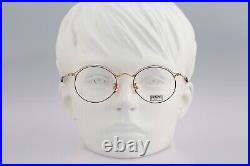 Kenzo Cordou K171 K40, Vintage 90s circle round eyeglasses frames NOS