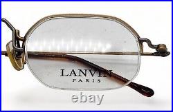 LANVIN Studio Eye Glasses with Case PARIS Made in France