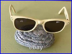 LA EYEWORKS Vintage Sunglasses FRAMES 48-10-140 France YELLOW THE BEAT 4 812