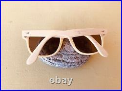 LA EYEWORKS Vintage Sunglasses FRAMES 48-10-140 France YELLOW THE BEAT 4 812