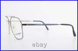 LES LUNETTES ESSILOR Glasses Spectacles Model 548 09 000 57 18 Pilot Blue Silver