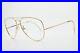 LOGO PARIS gold frame/golden glasses/aviator glasses/vintage eye glasses