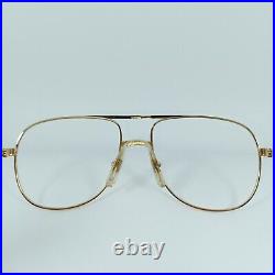 Lacoste, Ultra Aviator, Gold plated, eyeglasses, frames, New Old Stock, vintage