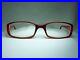 Lacoste, eyeglasses, square, oval, frames, red, vintage