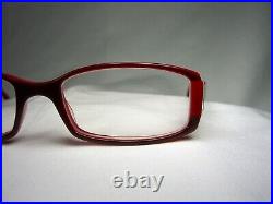 Lacoste, eyeglasses, square, oval, frames, red, vintage