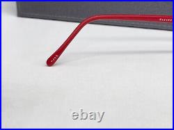 Lafont Eyeglasses Frames men woman Red Round Oval Metal Little lens Full Rim