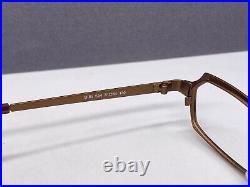 Lafont Eyeglasses Frames woman Braun Angular Flowers Issy La Bibi Rectangular Np