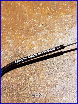Lanvin Paris 1212 001 Eyeglasses 42/27/135 Made In France