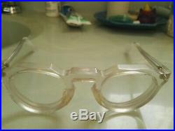 Lesca lunetier Pica Vintage Crown Panto 1950 French Eye Glasses