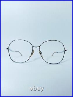 Lizon, luxury eyeglasses, square, oval, Platinum plated, frames, NOS, vintage