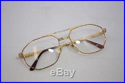 Loris Azzaro Intense 05 56mm 18-K Gold Silver Havana Eyewear Eyeglass Frames