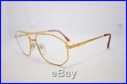 Loris Azzaro Intense 05 58mm 18-K Gold Eyewear Eyeglass Frames