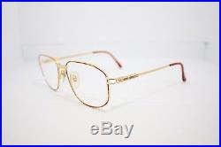 Loris Azzaro Intense 200 01 54mm 18-K Gold Havana Eyewear Eyeglass Frames