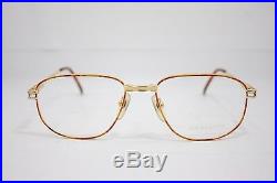 Loris Azzaro Intense 200 01 54mm 18-K Gold Havana Eyewear Eyeglass Frames