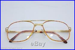 Loris Azzaro Intense 210 01 56mm 18-K Gold Tortuga Eyewear Eyeglass Frames