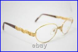 Loris Azzaro Ohlala 18 08 Paris Gold Plated Vintage eyeglasses beautiful decor