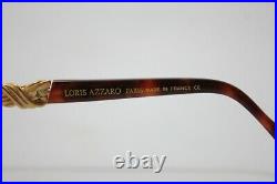 Loris Azzaro Ohlala 18 08 Paris Gold Plated Vintage eyeglasses beautiful decor