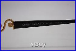 Loris Azzaro Ohlala 1 70 Paris Gold Vintage eyeglasses 54mm Rare Gold plated