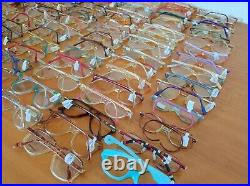 Lot of 100 Kids Eyeglasses Frames Made in Italy Made in France New Old Stock