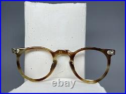Lunette Ancienne Crown Panto French Frame Eyeglasses Vintage Acetate Sun Old