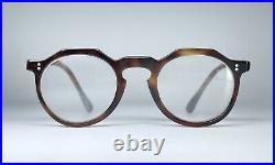Lunette Ancienne Crown Pantos French Frame Eyeglasses Vintage Sun Old Spectacle