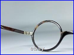 Lunette Ecaille Tortue Vintage Aviator Shell Eyeglass France Frame Round Pantos