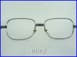 Luxury eyeglasses, oval, square, Platinum plated, frames, NOS, hyper vintage