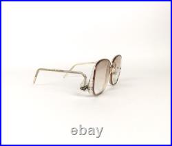 MARIE CLAIRE PARIS Womens Eyeglasses Frame with RHINESTONES Vintage 1970s eyewear