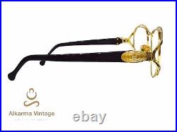MINIM'S Vintage eyeglasses Mod. 2510 Size 56-16 Color Gold Made In France