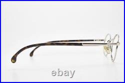 MONTBLANC MEISTERSTUCK 48-22 Silver Oval Eyeglasses Frame Pilot Eyewear Glasses