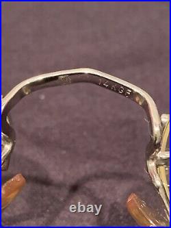Marius Morel 8561 14K Gold Filled Round Rare Vintage Eyeglasses
