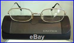 Mens Cartier Honore Eyeglass Sunglass Frame Excellent Pre-owned Estate