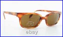 Mikli Par Mikli Sunglasses 7178 Col. 027 Vintage Sunglasses Square Brown Small