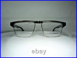 Monsieur, eyeglasses, square, Wayfarer, Platinum plated, frames, vintage NOS