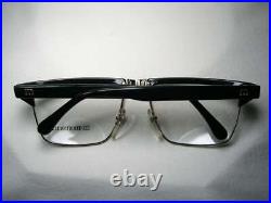 Monsieur, eyeglasses, square, Wayfarer, Platinum plated, frames, vintage NOS
